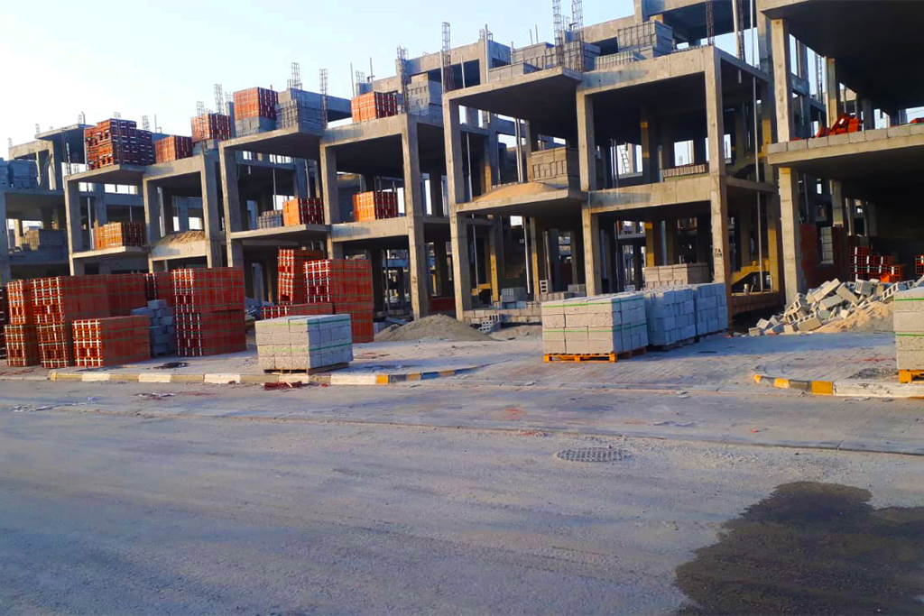 Housing project airport road Dammam as sub contractor