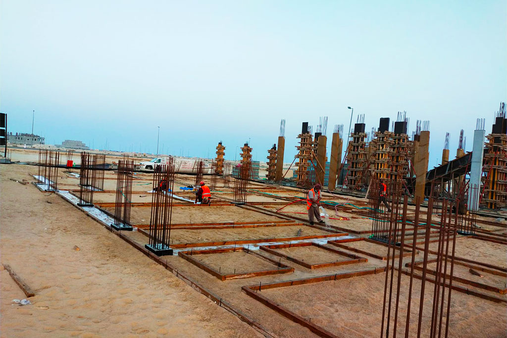 Aramco housing project old riyad road